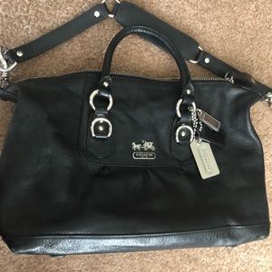 Black Coach Sabrina handbag